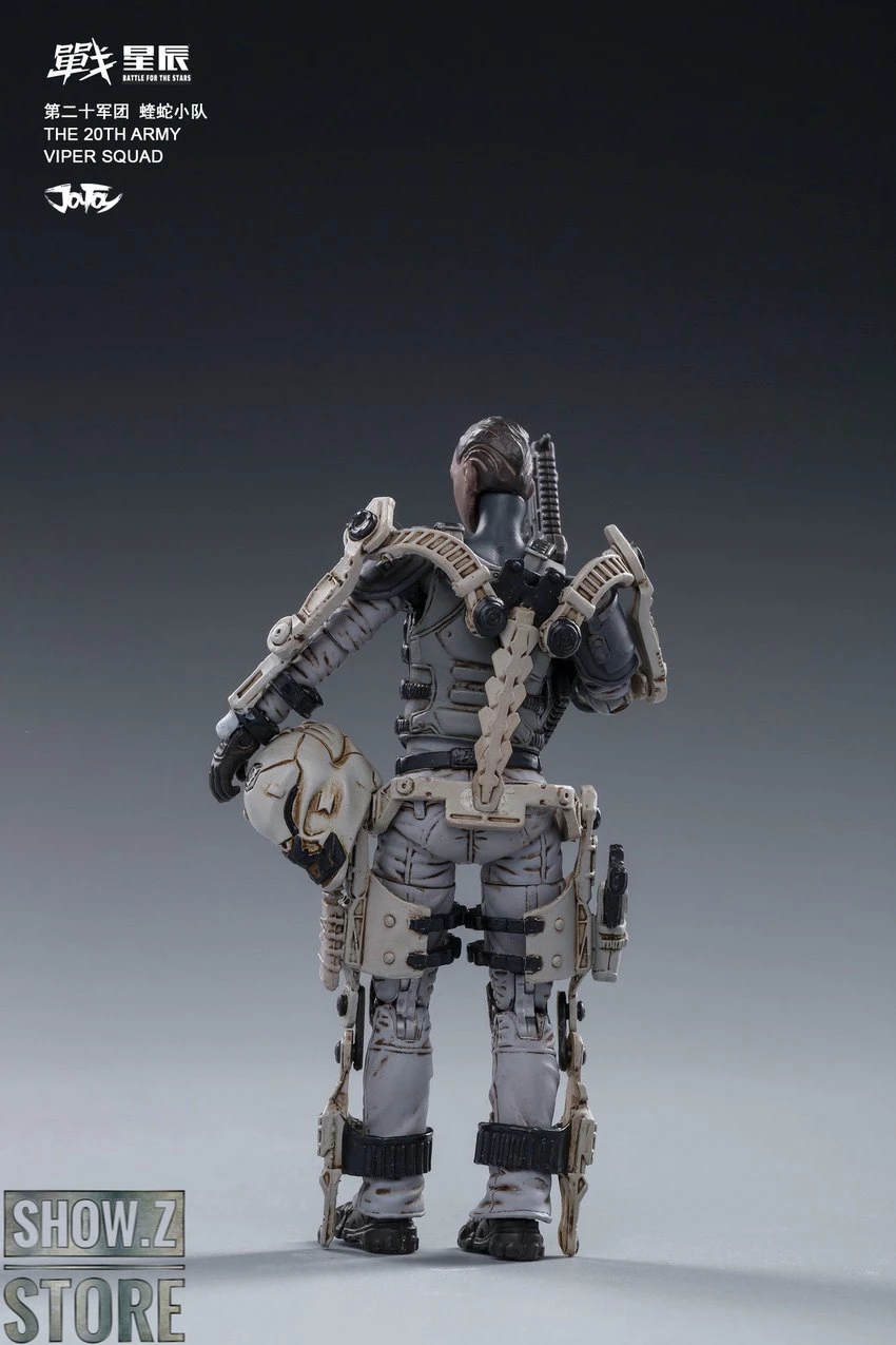 JoyToy Source 1/18 War Stars Free Truism 22nd Legion White Viper Squad & Betty Set Of 4 22 JoyToy Source 1/18 War Stars Free Truism 22nd Legion White Viper Squad & Betty Set Of 4 - Image 20