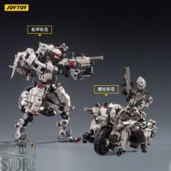 JoyToy Source 1/18 X-HLA01 Hurricane Light Assault Dual Mode Mecha White -Action Figures Store 73364aac68