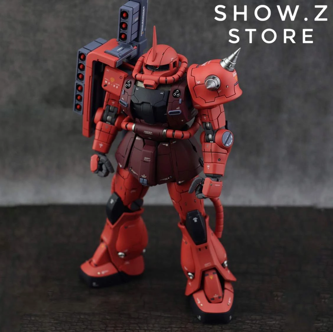 Metal Club MC 1/100 MS-06S Char's Red Zaku II Metal Build Anaheim Factory Style 3 Metal Club MC 1/100 MS-06S Char's Red Zaku II Metal Build Anaheim Factory Style