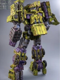 [Express Shipping] ToyWorld TW-C07G Constructor Devastator Old Green Battle Damage Version Set Of 6 -Action Figures Store 79ec917715