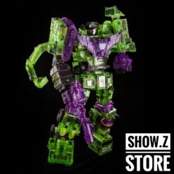 Toyworld TW-C07C Constructor Devastator Clear Version Full Set Of 6 Figures TW-07C Clear Constructor -Action Figures Store 7ad807d4fe