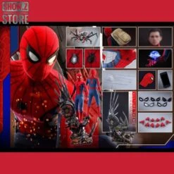 Hot Toys HotToys HT QS015 1/4 Spider-Man Homecoming Collectible Figure Deluxe Version -Action Figures Store 7e21e6fc77