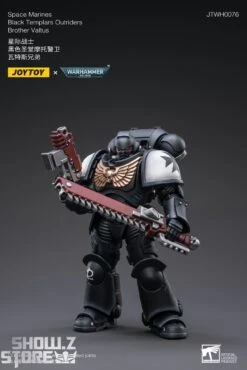JoyToy Source 1/18 Warhammer 40K Space Marines Black Templars Outriders Brother Valtus -Action Figures Store 7e832e1cb3