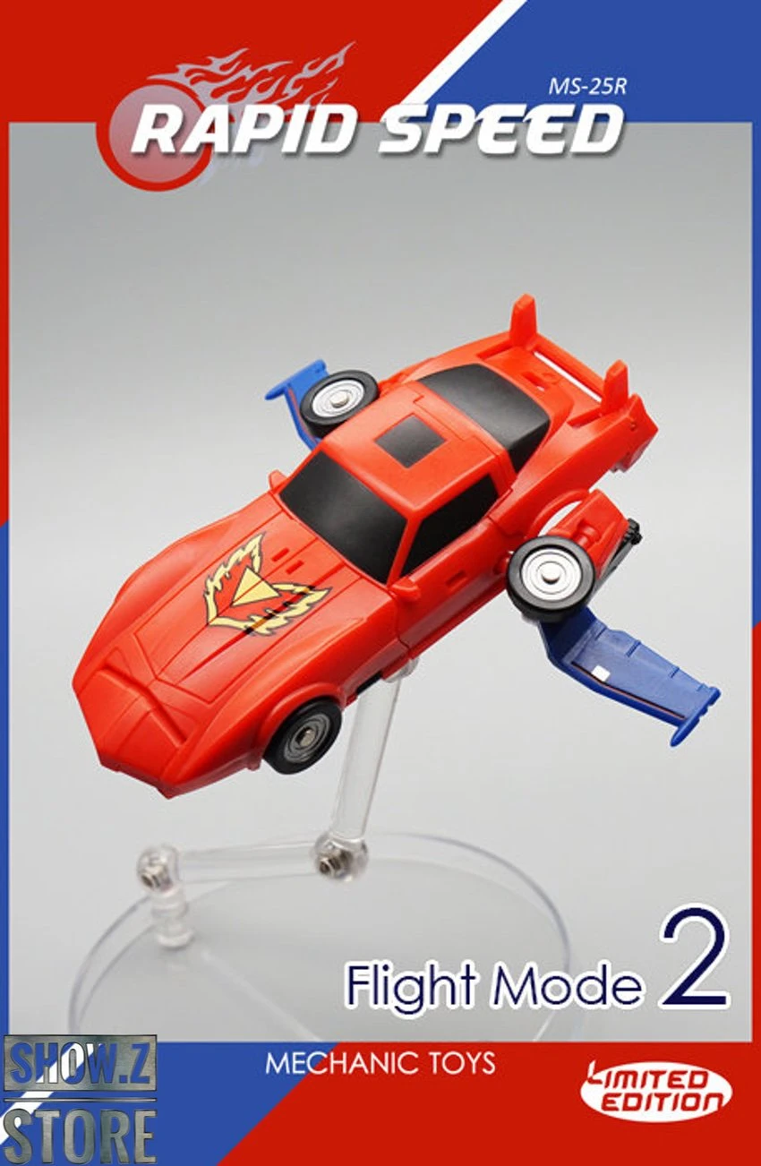 MechFansToys Mech Soul MS-25R Rapid Speed Road Rage Limited Edition 10 MechFansToys Mech Soul MS-25R Rapid Speed Road Rage Limited Edition - Image 8