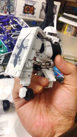 Metal Soldier MS 1/100 MS-06J MS06J Zaku II White Ogre Gundam Mobile Suit -Action Figures Store 831ac651b5