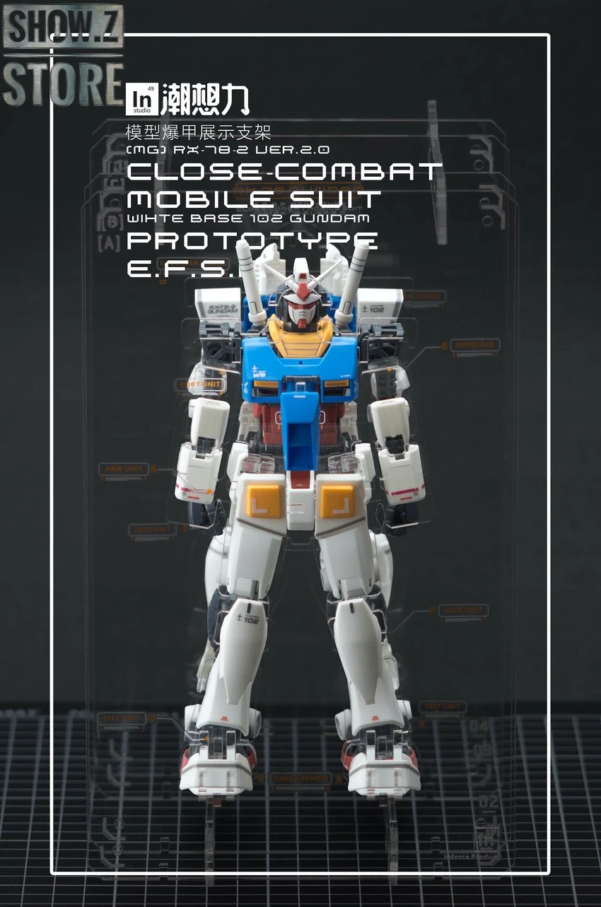 Inforce MG02 MG 1/100 RX-78-2 GUNDAM Ver.2.0 Internal Structure Showcase Display 5 Inforce MG02 MG 1/100 RX-78-2 GUNDAM Ver.2.0 Internal Structure Showcase Display - Image 3