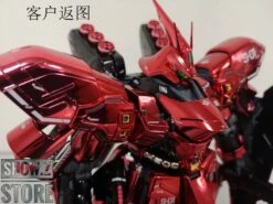 [SZ Custom] Bandai Custom MG 1/100 MSN-04 Sazabi Ver.Ka W/ Custom Electroplated Chrome Painting -Action Figures Store 85ef0db6b4