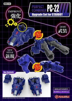 Perfect Effect PC-22 Perfect Combiner Upgrade Kit For POTP Starscream -Action Figures Store 87939d710d