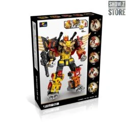 WeiJiang Wei Jiang WJ Complete Set Of 5 Sky Soarer Rampage Oversized Combination Mode POTP Feral Rex Predaking 10 WeiJiang Wei Jiang WJ Complete Set Of 5 Sky Soarer Rampage Oversized Combination Mode POTP Feral Rex Predaking -Action Figures Store 87fc97e2e1