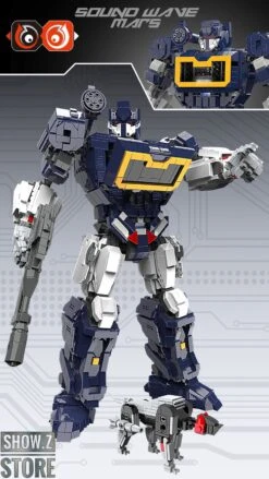 Lepin/66 Block Model No.662 Sound Wave Mars Soundwave -Action Figures Store 883cb0d6ce