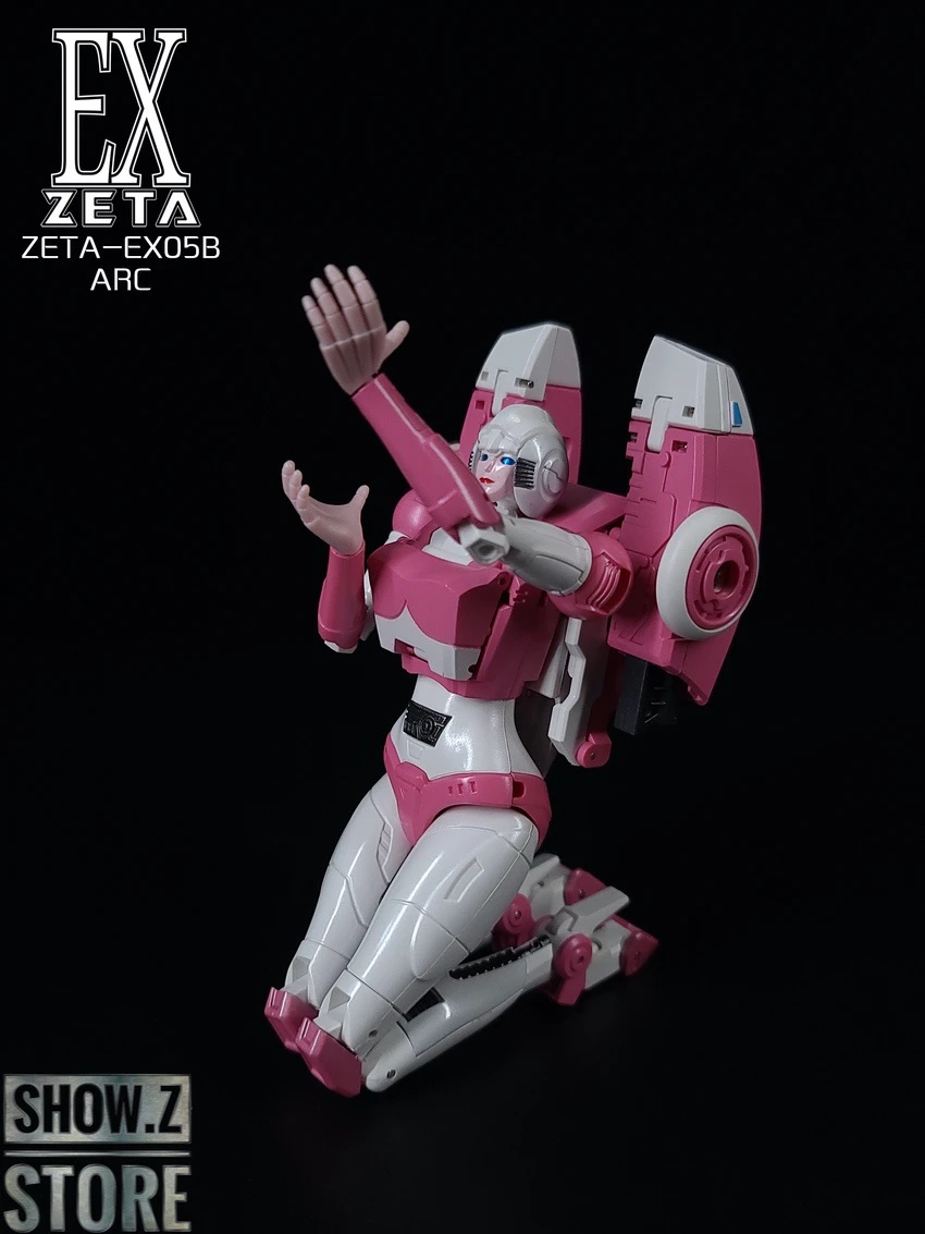 Zeta Toys EX-05B Arc Arcee Cartoon Color Version 6 Zeta Toys EX-05B Arc Arcee Cartoon Color Version - Image 4