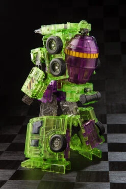 Toyworld TW-C07C Constructor Devastator Clear Version Full Set Of 6 Figures TW-07C Clear Constructor -Action Figures Store 8a2b217559
