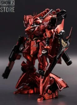 [SZ Custom] Bandai Custom RG 1/144 MSN-04 Sazabi W/ Custom Electroplated Chrome Painting -Action Figures Store 8c0e1e2977