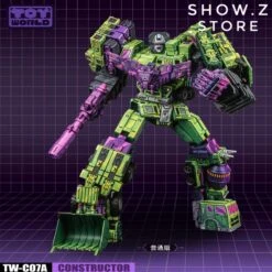 Toyworld TW TW-C07A TWC07A Constructor Devastator Cel Cell Shaded Standard Version Set Of 6 -Action Figures Store 9584e64d4e