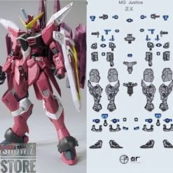 Point Factory Studio PFS02-2 Metal Parts For Bandai MG ZGMF-X09A Justice Gundam -Action Figures Store 964edf79a2
