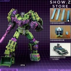 Toyworld TW TW-C07A TWC07A Constructor Devastator Cel Cell Shaded Deluxe Version Set Of 6 -Action Figures Store 99544b04dc