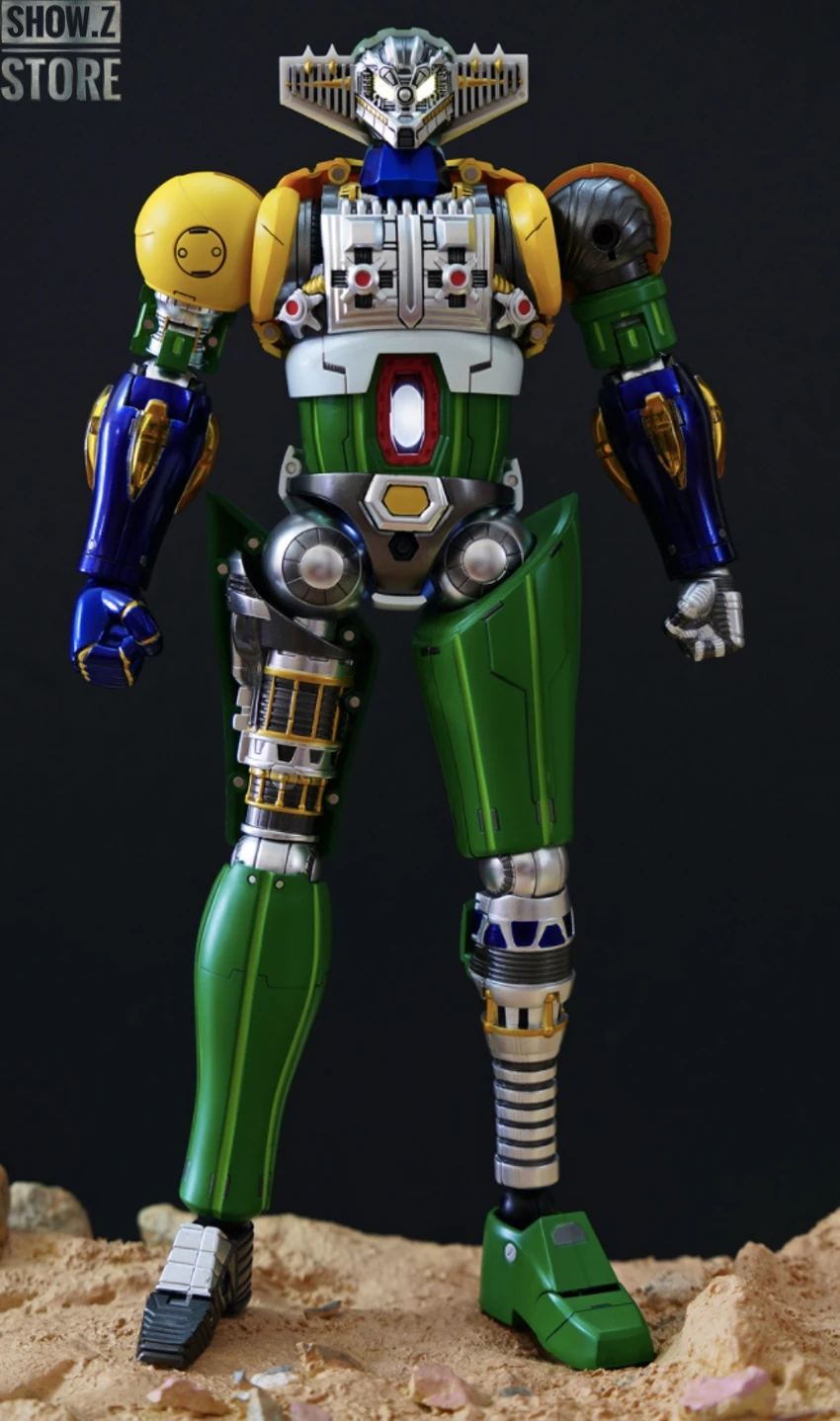 King Arts Diecast Scene Series DFS075 Steel Jeeg Battle Damaged Version 5 King Arts Diecast Scene Series DFS075 Steel Jeeg Battle Damaged Version - Image 3