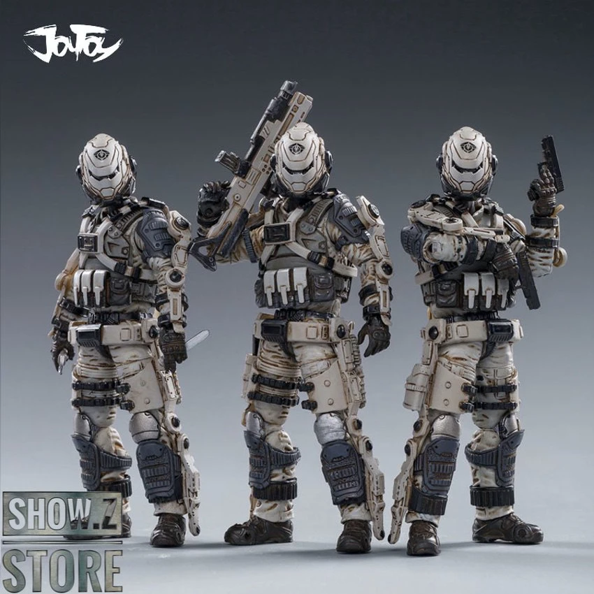 JoyToy Source 1/18 War Stars Free Truism 22nd Legion White Viper Squad & Betty Set Of 4 5 JoyToy Source 1/18 War Stars Free Truism 22nd Legion White Viper Squad & Betty Set Of 4 - Image 3