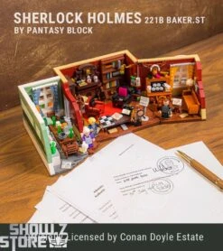 Pantasy 86218 Sherlock Holmes 221B Baker Street Building Blocks -Action Figures Store 9fbe577d34