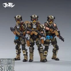 JoyToy Source 1/18 Hardcore Coldplay Hell Skull Paratrooper Squad Set Of 3 -Action Figures Store a2643ebf7e