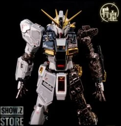 [SZ Custom] Bandai Custom RG 1/144 RX-93 Nu Gundam W/ Electroplated Chrome Painting -Action Figures Store a557ab35d2