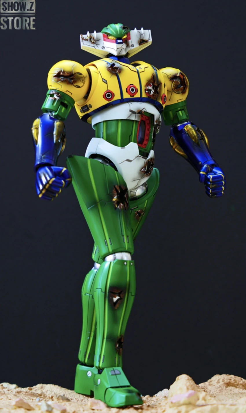 King Arts Diecast Scene Series DFS075 Steel Jeeg Battle Damaged Version 8 King Arts Diecast Scene Series DFS075 Steel Jeeg Battle Damaged Version - Image 6