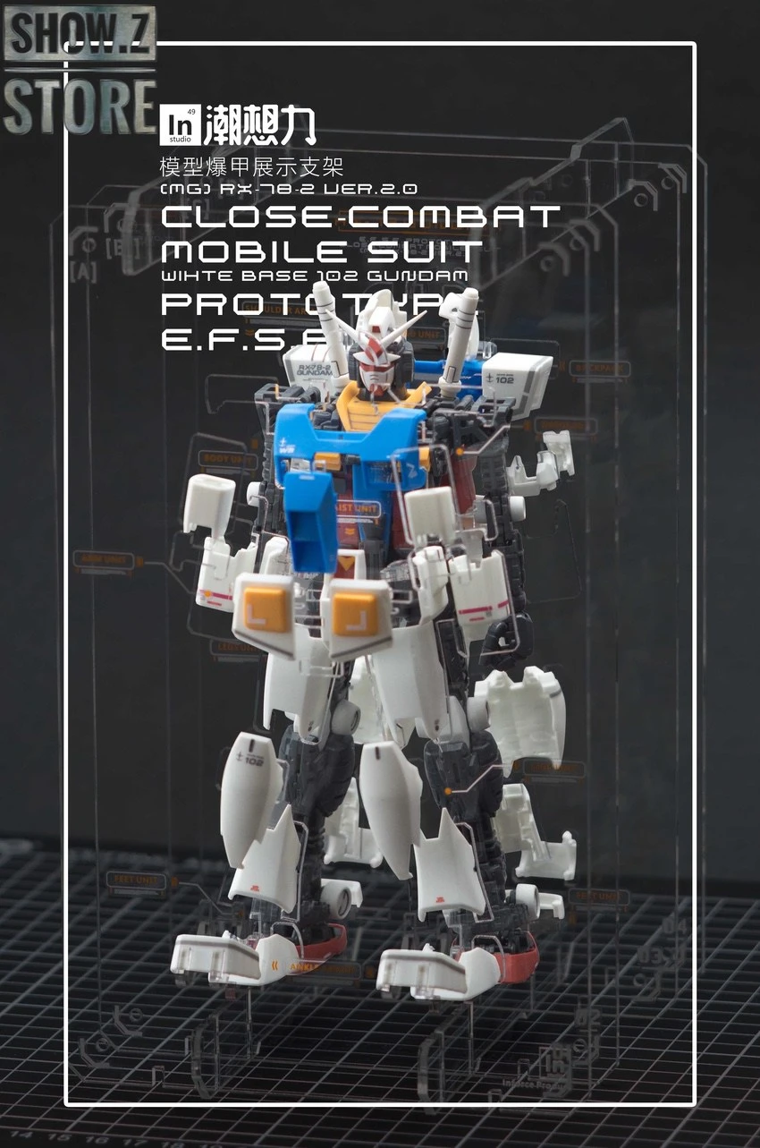 Inforce MG02 MG 1/100 RX-78-2 GUNDAM Ver.2.0 Internal Structure Showcase Display 8 Inforce MG02 MG 1/100 RX-78-2 GUNDAM Ver.2.0 Internal Structure Showcase Display - Image 6