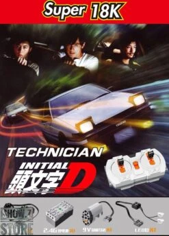 Super 18K MOC Initial D The AE86 12 Super 18K MOC Initial D The AE86 -Action Figures Store b235dbff11