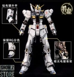 [SZ Custom] Bandai Custom RG 1/144 RX-93 Nu Gundam W/ Electroplated Chrome Painting -Action Figures Store b2b97aa1fb