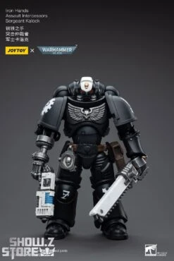 JoyToy Source 1/18 Warhammer 40K Iron Hands Intercessors Sergeant Kalock -Action Figures Store b944807324
