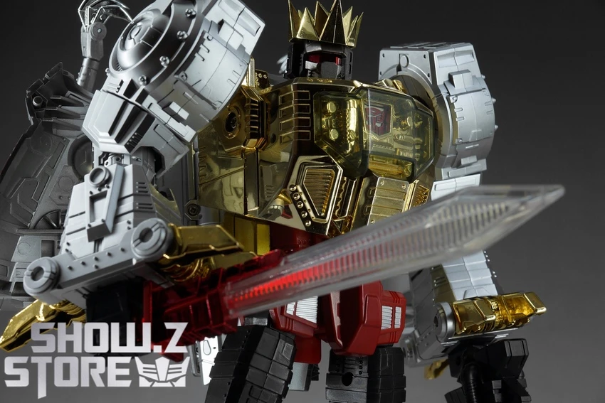4th Party MP-08 MP08 King Grimlock Reximus Prime Oversized Metallic Version 6 4th Party MP-08 MP08 King Grimlock Reximus Prime Oversized Metallic Version - Image 4