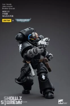 JoyToy Source 1/18 Warhammer 40K Iron Hands Intercessors Brother Gravak -Action Figures Store bc3d98df37