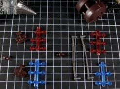 Rihio Multiabyss MM007 Lair Perambulator Set Of 4 (BlueBlackGreyBrown) -Action Figures Store bd47cb1b54