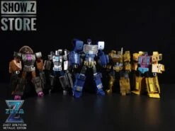 Zeta Toys ZA-07 Bruticon Bruticus Metallic Edition Full Set Of 5 -Action Figures Store bd7c5405fa