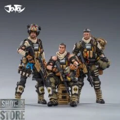 JoyToy Source 1/18 Hardcore Coldplay Hell Skull Paratrooper Squad Set Of 3 -Action Figures Store c3ffb6f864