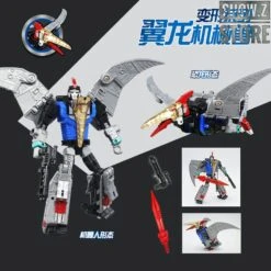 Black Mamba H6002-4B Raptor Slash & H6002-7B Robot Force Volcanicus Oversized Combiner Set Of 6 15 Black Mamba H6002-4B Raptor Slash & H6002-7B Robot Force Volcanicus Oversized Combiner Set Of 6 -Action Figures Store c9c6a36d1b