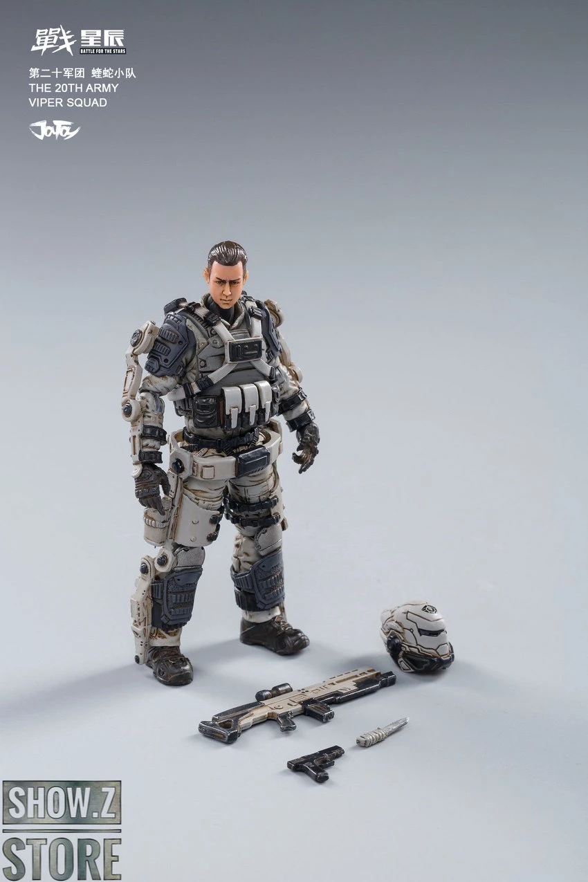 JoyToy Source 1/18 War Stars Free Truism 22nd Legion White Viper Squad & Betty Set Of 4 17 JoyToy Source 1/18 War Stars Free Truism 22nd Legion White Viper Squad & Betty Set Of 4 - Image 15