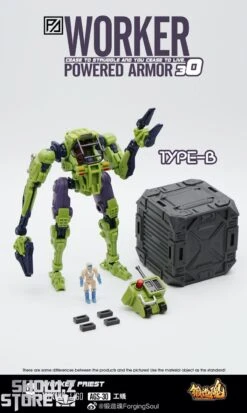 Forging Soul 1/60 AGS-30 Powered Armor Series Worker Priest -Action Figures Store cdab5e48ac