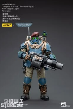 JoyToy Source 1/18 Warhammer 40K Astra Militarum Tempestus Scions Command Squad 55th Kappic Eagles Grenadier -Action Figures Store cf04c0ead8