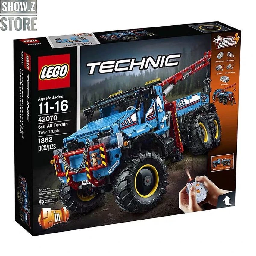 Lepin 20056 6×6 All Terrain RC Tow Truck 4 Lepin 20056 6×6 All Terrain RC Tow Truck - Image 2