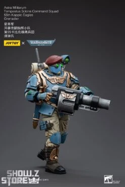 JoyToy Source 1/18 Warhammer 40K Astra Militarum Tempestus Scions Command Squad 55th Kappic Eagles Grenadier -Action Figures Store d4e336420c