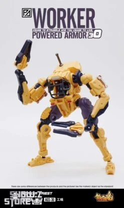 Forging Soul 1/60 AGS-30 Powered Armor Series Worker Priest Yellow Version -Action Figures Store d8f2d24c4a