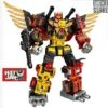 WeiJiang Wei Jiang WJ Complete Set Of 5 Sky Soarer Rampage Oversized Combination Mode POTP Feral Rex Predaking -Action Figures Store db8807ed4d