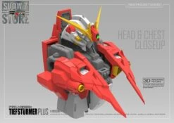 Mechanicore Hobby Studio 1/120 PROJ-0033+ 2.0 MSA-0011(Bst)303E Deep Striker Gundam Tief Sturmer Plus Camouflage Red Standard Version -Action Figures Store dc5b0945e3