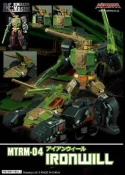 MakeToys MT RM-04 Ironwill Hardhead -Action Figures Store dc6994053b