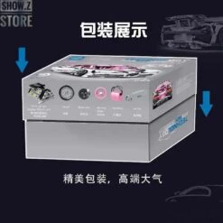 Lin07 Block 007 1/10 Bugatti Chiron Pink Version -Action Figures Store dd6a5bfac8