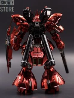 [SZ Custom] Bandai Custom RG 1/144 MSN-04 Sazabi W/ Custom Electroplated Chrome Painting -Action Figures Store dee4baa088