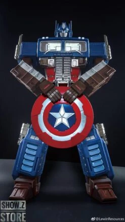Lewin Resources Captain America Shield For LW-01A Optimus Prime -Action Figures Store df998d1de1