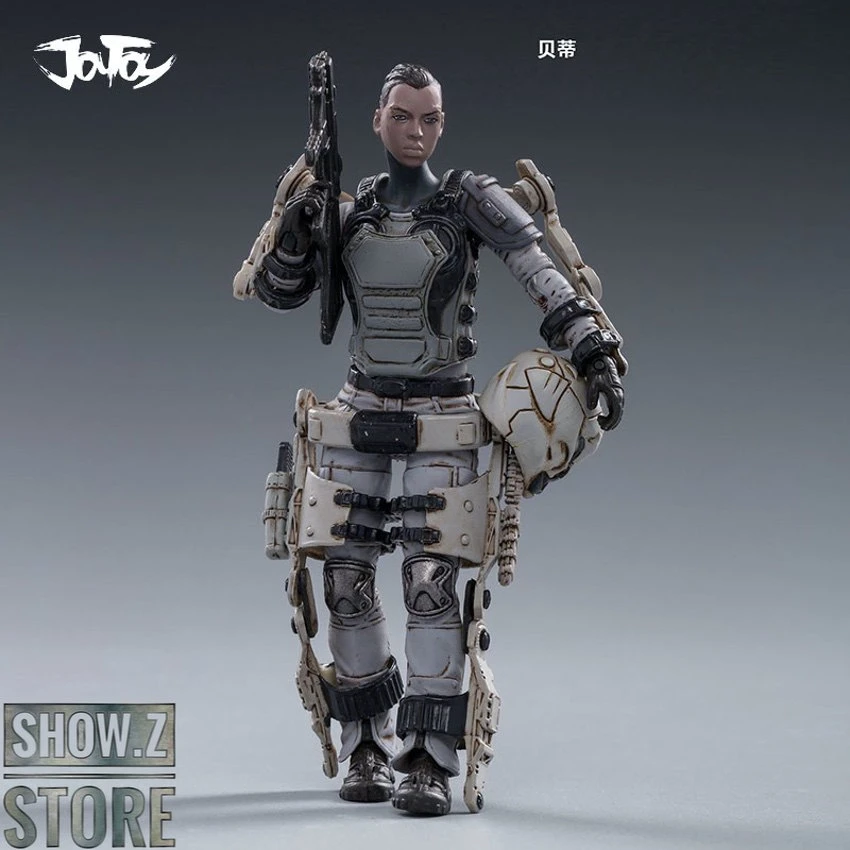 JoyToy Source 1/18 War Stars Free Truism 22nd Legion White Viper Squad & Betty Set Of 4 9 JoyToy Source 1/18 War Stars Free Truism 22nd Legion White Viper Squad & Betty Set Of 4 - Image 7