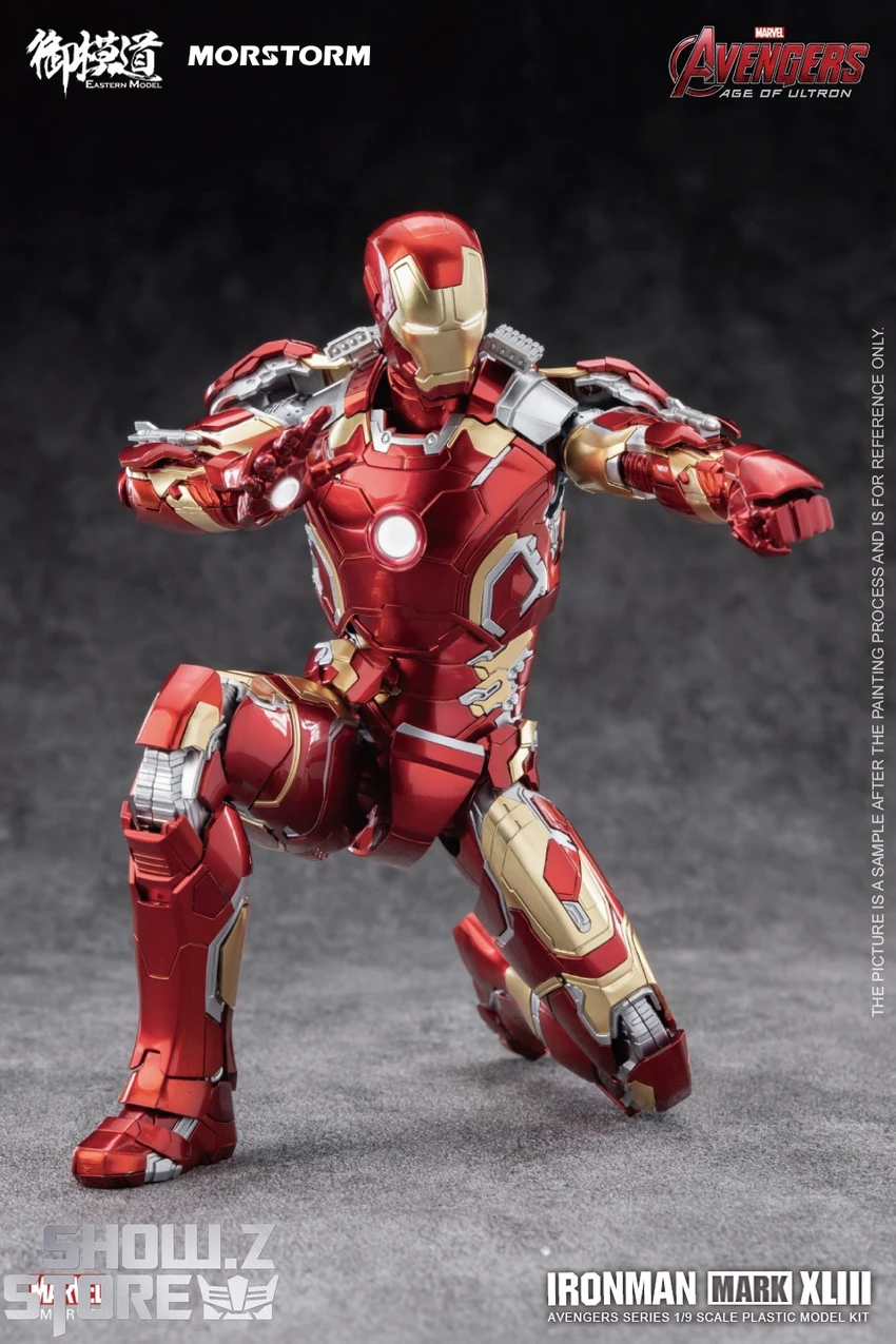 Eastern Model 1/9 Iron Man Mark 43 Pre-painted Model Kit 8 Eastern Model 1/9 Iron Man Mark 43 Pre-painted Model Kit - Image 6